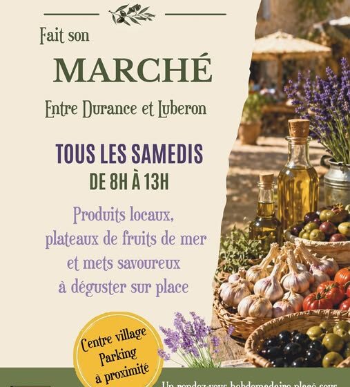 Marché de Villelaure_Villelaure