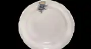 Plat aux Armoiries des Bruny