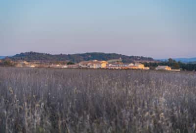 Village de Sannes en hiver