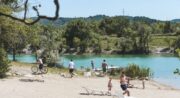 Plan d'eau du Camping Val de Durance