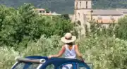 Le Luberon en 2cv décapotable