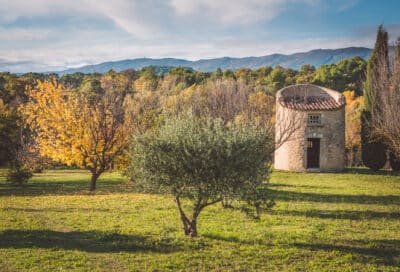 Été indien à Grambois, Sud Luberon