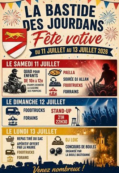 Fête Votive à La Bastide des Jourdans_La Bastide-des-Jourdans