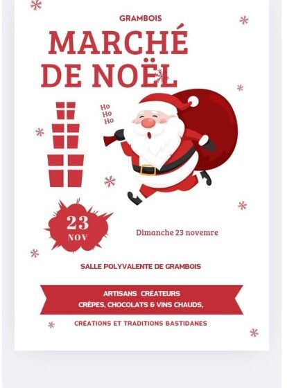 Marché de Noël à Grambois_Grambois