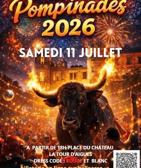 Les Pompinades 2026 à La Tour d'Aigues_La Tour-d'Aigues