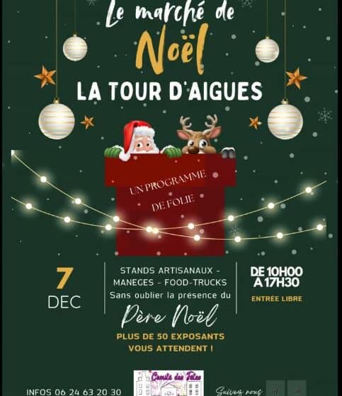 Marché de Noël à La Tour d'Aigues_La Tour-d'Aigues