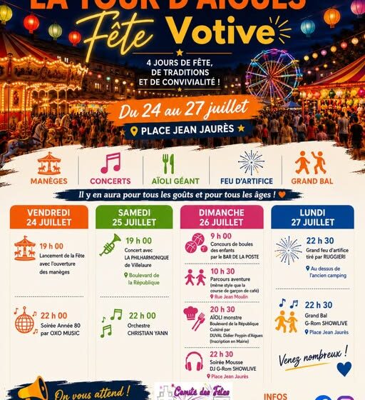 Fête votive à La Tour d'Aigues_La Tour-d'Aigues
