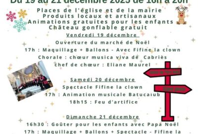 Marché de Noël nocturne à Grambois_Grambois