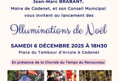 Illuminations de Noël à Cadenet_Cadenet