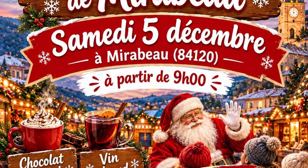 Marché de Noël à Mirabeau