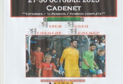 Stage gardien et gardienne de but_Cadenet
