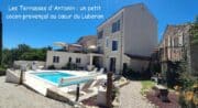 Les Terrasses d'Antonin - Son jardin au coeur du village de Grambois dans le Luberon