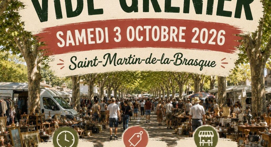 Vide Grenier à St Martin dea la Brasque_Saint-Martin-de-la-Brasque