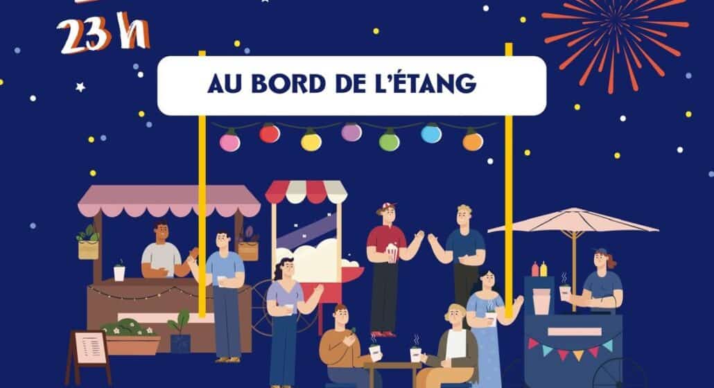 Marchés nocturnes à Cucuron._Cucuron