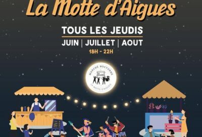 Marché nocturne à la Motte d’Aigues_La Motte-d’Aigues