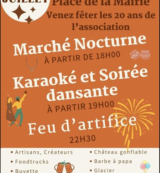 Marché nocturne à Villelaure_Villelaure