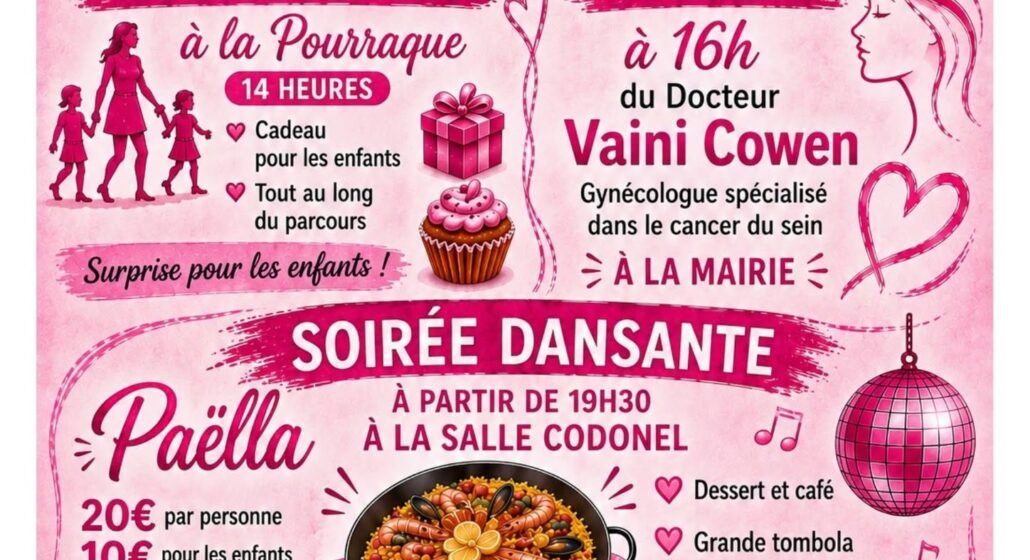 Marche conviviale , conférence,  et soirée dansante à Beaumont de Pertuis pour octobre rose_Beaumont-de-Pertuis
