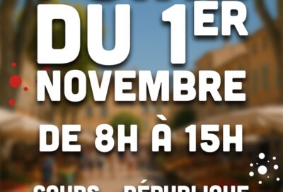 Foire du 1er novembre_Pertuis