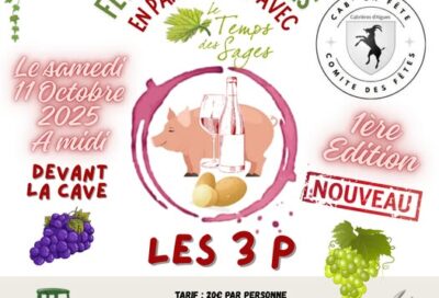 Fête des vendanges à Cabrières d’ Aigues en  partenariat avec Le Temps des  Sages_Cabrières-d’Aigues