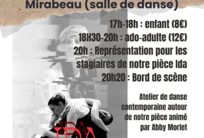 Atelier comtemporain : Entre dans le monde d’Ida…à Mirabeau_Mirabeau