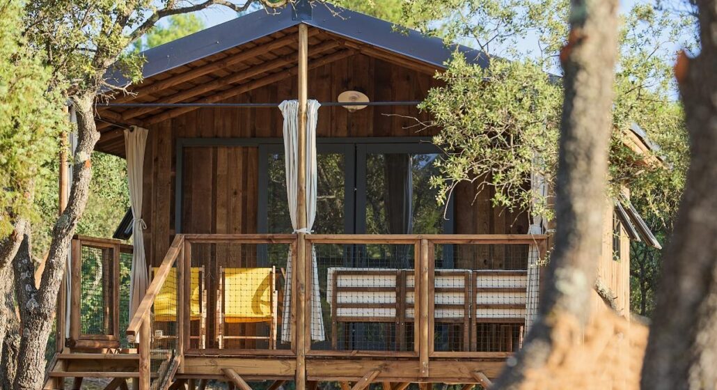 Les Ecolodges Thym, Cyste, Cade de la Ferme Hi Bride_Villelaure