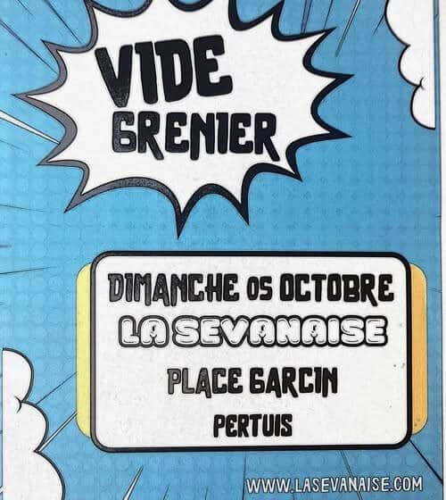Vide grenier la sevanaise_Pertuis