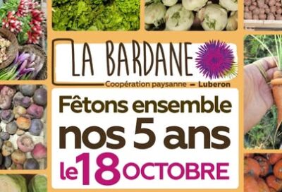 La Bardane fête ses 5 ans à Cadenet_Cadenet