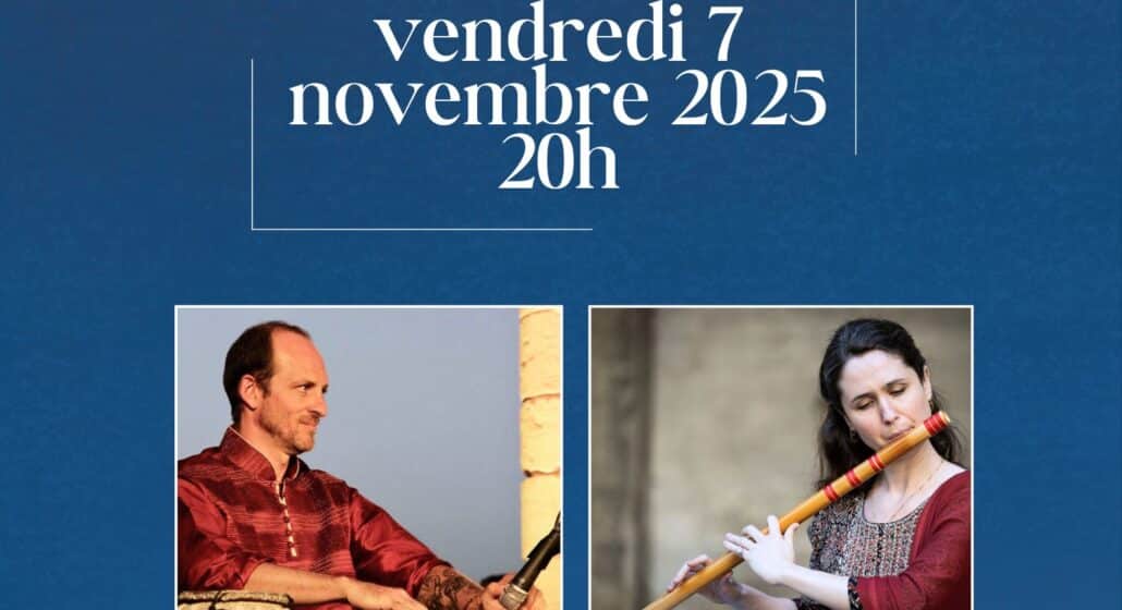 Affiche concert musique indienne