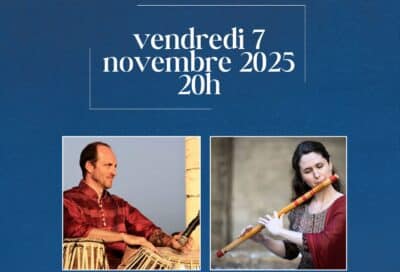Affiche concert musique indienne