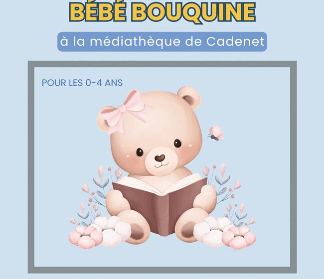 Bébé Bouquine à la médiathèque de Cadenet_Cadenet