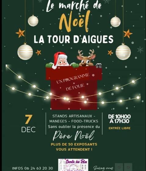 Marché de Noël à la Castelette à La Tour d'Aigues_La Tour-d'Aigues