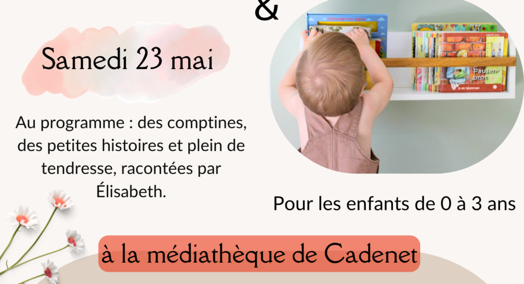 Bébé Bouquine à la médiathèque de Cadenet_Cadenet