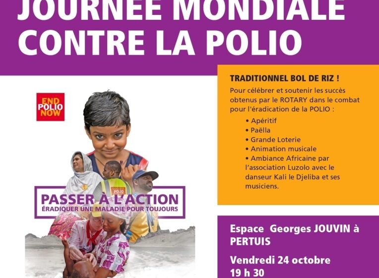 Journée mondiale contre la polio_Pertuis