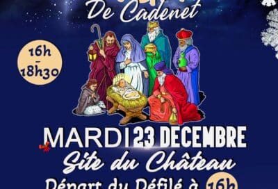 Crèche Vivante à Cadenet