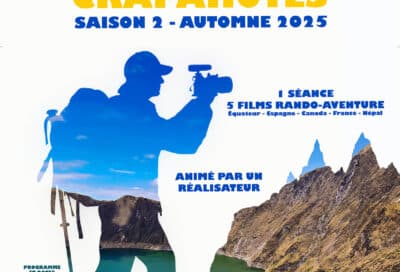 Affiche du festival du film de rando HISTOIRES & CRAPAHUTES
