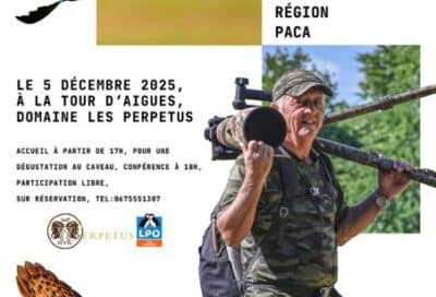 Conférence sur la Photo Animalière à La Tour d’Aigues_La Tour-d’Aigues