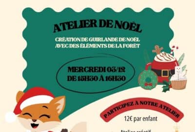 Atelier de Noël à La Chinerie  à Cucuron_Cucuron