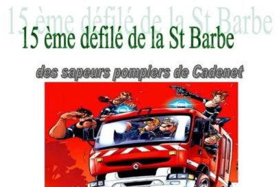 Défilé de la Sainte Barbe des Sapeurs Pompiers de Cadenet_Cadenet