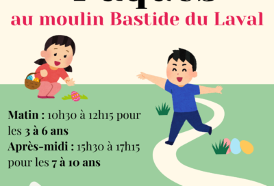 Affiche chasse aux trésors de Pâques