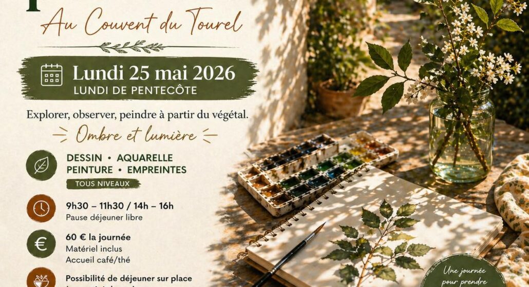 Journée de dessin et peinture