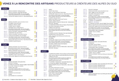 Marché Artisanat et Saveurs des Alpes du Sud_Gordes