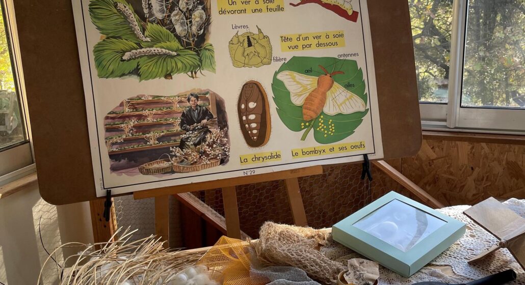 Au fil de la soie à Grambois_Grambois