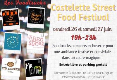 Castelette Street Food Festival à La Tour d’Aigues