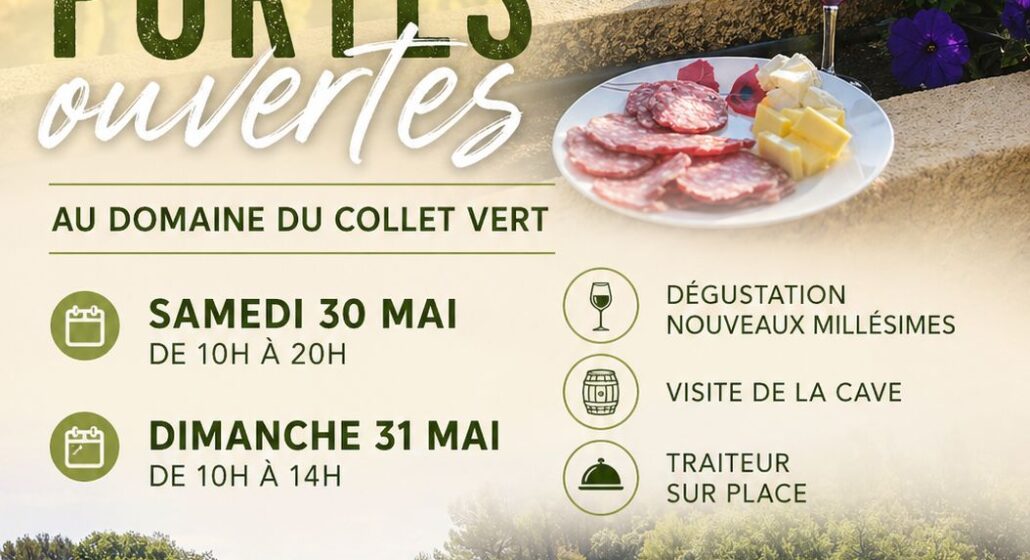 Portes ouvertes au domaine du Collet Vert_Pertuis