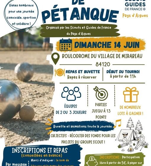 Tournoi de pétanque