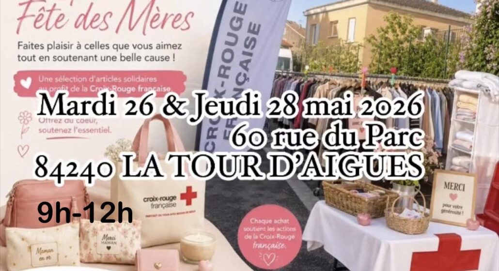 Vente solidaire spéciale Fête des Mères