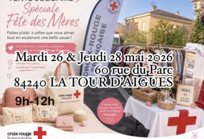 Vente solidaire spéciale Fête des Mères