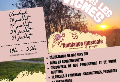Affiche Aperos dans les vignes