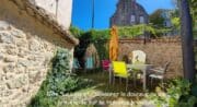 Gîte "Le Lavoir" - Sa terrasse privative aux parfums de Provence