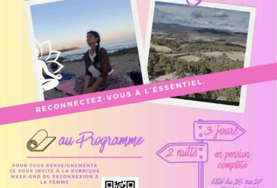 Week-end reconnexion aux féminin à La Bastide-des-Jourdans._La Bastide-des-Jourdans